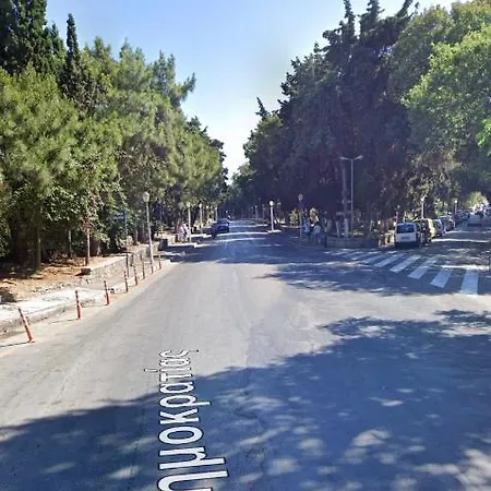 Marina's House At Kazerma Reggina Is Located In A Quiet Neighborhood In Rhodos Center Родос
